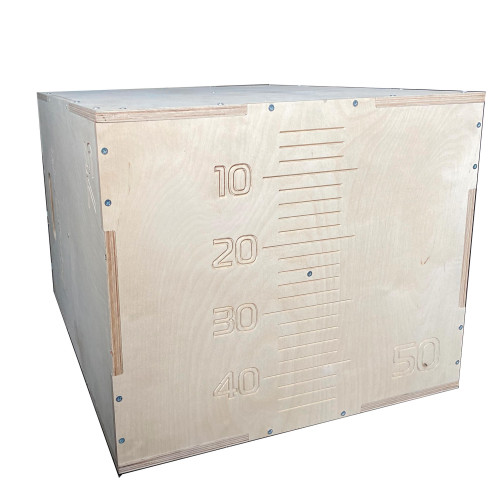 Универсальный Plyo box фанера,   Profi-Fit, 3 в 1, 50-60-75см