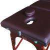 Массажный стол DFC NIRVANA, Relax Pro , дерев. корич. ножки, цвет коричн (Brown)