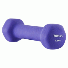 Гантель TORRES 0,5 кг