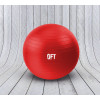 Гимнастический мяч 65 см красный с насосом