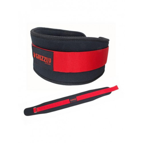 Атлетический пояс GRIZZLY Soflex Nylon Pro Weight Training Belt