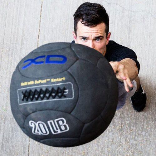 Мяч медицинский XD Fit Kevlar, вес: 4 кг