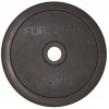 Олимпийский обрезиненный диск FOREMAN RUBO