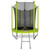 Батут Arland  6FT с внутренней страховочной сеткой и лестницей  (Светло-зеленый)