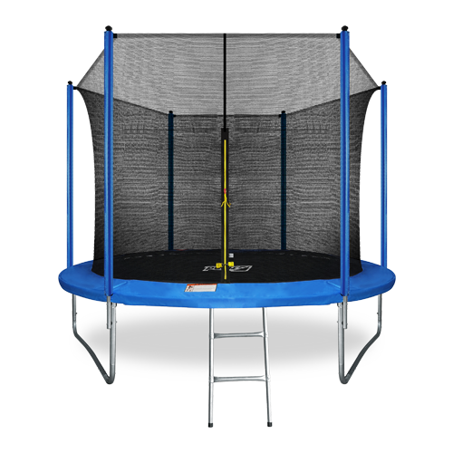 Батут Arland  10FT с внутренней страховочной сеткой и лестницей Синий