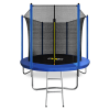 Батут Arland  8FT с внутренней страховочной сеткой и лестницей Синий