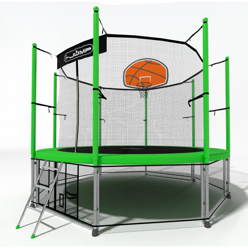 Батут i-Jump Basket 8ft green