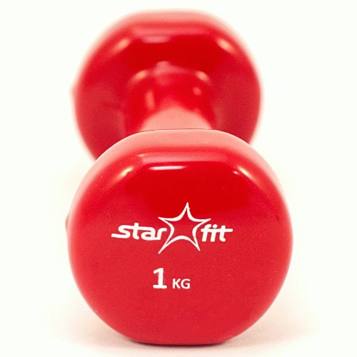 Гантель виниловая STARFIT DB-101 1 кг