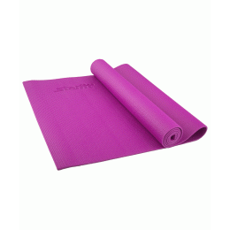 Коврик для йоги STARFIT FM-101, PVC, 173x61x0,6 см, фиолетовый